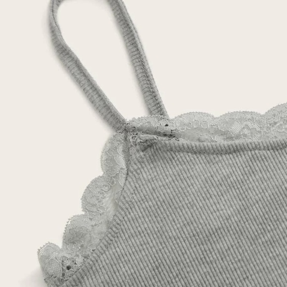 NWOT | Lace Cropped Cami Top - Picture 3 of 3